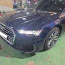 강서자동차 | 강서구 등촌동 오케이자동차 아우디 A6 대물보험 수리 후기 (휀다 판금 + 전범퍼 보수도장)