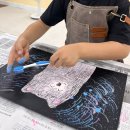 샤워하는 강아지 이미지