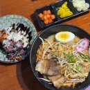 육회에 빠진 연어 - 북구 | 일산 라페스타 라멘 맛집 연모당 돈코츠라멘 매운맛과 연어롤초밥 솔직후기
