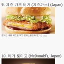 우리나라에 없는 일본 맥도날드 메뉴 이미지
