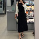 라메종쥬 | 미쏘 보트넥 나시 원피스, 벨티드레이어드 스커트, 타이 핀턱 블라우스, 메종키츠네 더블 포켓 셔츠 원피스