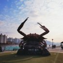해오름광장 꽃게동상 이미지