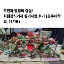 공주대학교 | 도전과 열정의 결실! 화훼장식 기사 실기시험 후기(공주대학교, 11/16)