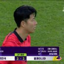 아시안컵 대한민국 vs 말레이시아 종료 3:3 이미지