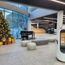 로봇이 움직이는 도서관 이미지