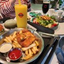 샐러드볼 앤 버거트레이 이미지