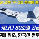 KF-21전투기 캐나다 80조원 긴급 도입. F-35 구매 취소 이미지