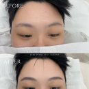 시크브로우 | 군산 반영구눈썹 후기 | 여성 고객님이 원한 시크한 남자눈썹 스타일, 눈썹산까지 살린 자연눈썹