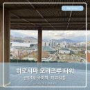 히로시마 오리즈루 타워 전망대 평화의 종이학 미끄럼틀 타는곳 おりづるタワー