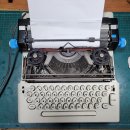 olivetti lettera 36 전동타자기 수리완료 작동 테스트 이미지