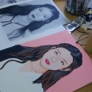 연필화 & 팝아트 이미지