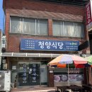 청양식당 | 옥천 어탕국수 맛집 청양식당 방문 후기 청산 생선국수거리 혼밥