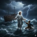 믿음의 훈련 (마 14:22-33) 이미지