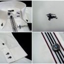 버버리 블랙 라벨 2008 S/S NEO Regimental Shirt 판매 합니다. 이미지