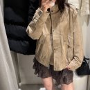 캉캉 | 자라 신상 스웨이드 블루종 자켓 캉캉스커트 코디 착용 후기