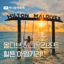 하이엔드플랜빌라퍼즈 | 몰디브 허니문리조트 추천 '힐튼 아밍기리'