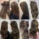 헤어컷 야간 이미지