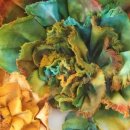 천연염색과 바느질 이미지