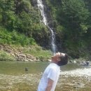 백석폭포 앞 이미지