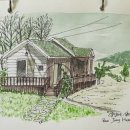 어반스케치 펜드로잉 이미지