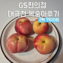 다대초(GS편의점2) | GS편의점 대극천 복숭아후기 I 2팩 7900원 내돈내먹