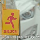 공영 주차장 앞 보도 이미지