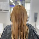 살롱애뜰 대전점 | 셀프염색 + 블랙염색 + 탈색 반복 ? 하루만에 베이지 블론드로!