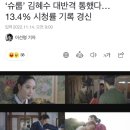 ‘슈룹’ 김혜수 대반격 통했다…13.4% 시청률 기록 경신 이미지