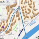 지도 1. 동서울TG정산(경기하남) → 금호현대아파트지하상가(세기검도관) 이미지