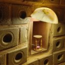 피라미드 구들 황토방 이미지