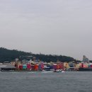 유수지 맞은편 교통섬 | 대만 가오슝 여행 치진섬 가는법 페리 요금 시간표 전기자전거 대신 유바이크 타세요