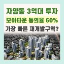 (주)레이델코리아 롯데백화점 강남점 | 모아타운 동의서 60% 징구완료_자양1동 655번지 모아타운_3억대 투자(주민설명회 후기)