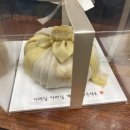 청주떡케이크 첫인사선물로 (우리 엄마가) 받았습니다 😀