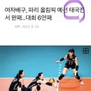 여자배구, 파리 올림픽 예선 태국전서 완패…대회 6연패 이미지