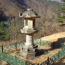 양양 선림원지 석등 이미지