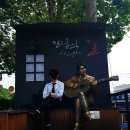 김광석포토존 조형물 이미지