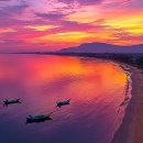 노을바다 이미지