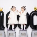 천일유치원 | 쌍둥이 1000일사진, 1000일기념사진, 천일사진 by 파비에스튜디오