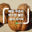 [정보] 매일 꾸준히 먹으면 좋은 음식 6 이미지