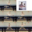 유럽 챔피언 티모 볼(Timo BOLL)의 기본 타법 이미지
