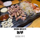 방이동 맛집 농부 : 삼겹살 후기