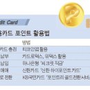 신용카드 포인트 활용법 이미지