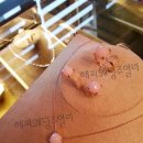 천연핑크오팔 세트입니다♡ 반지 목걸이 10mm 귀걸이는 8mm 입니다♥ 이미지