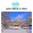 제533차(25년 1월 19일) 장성 백암산 정기산행 안내 이미지