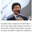 정몽규 &#34;현재 한국 축구 붐이다&#34; 이 발언은 진짜.. 이미지