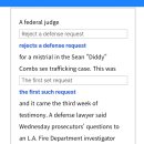 16 25/6/1 Key moments from the third week of Sean Diddy Combs' trial 이미지