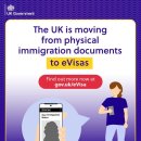 The UK immigration system is going digital! 이미지