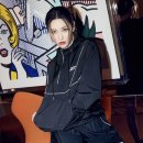 <b>스트레치</b><b>엔젤스</b> 빅포켓 아노락 블랙