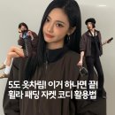 H-063 | 닝닝 금새록 픽! 춥지만 예쁘게 휠라 경량 패딩 자켓, 에샤페면 문제없다! 5도 옷차림