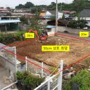 덤프트럭 적재량 --- 25.5톤 &amp; 15톤 덤프트럭(성토할 흙의 덤프트럭 몇대?) 이미지